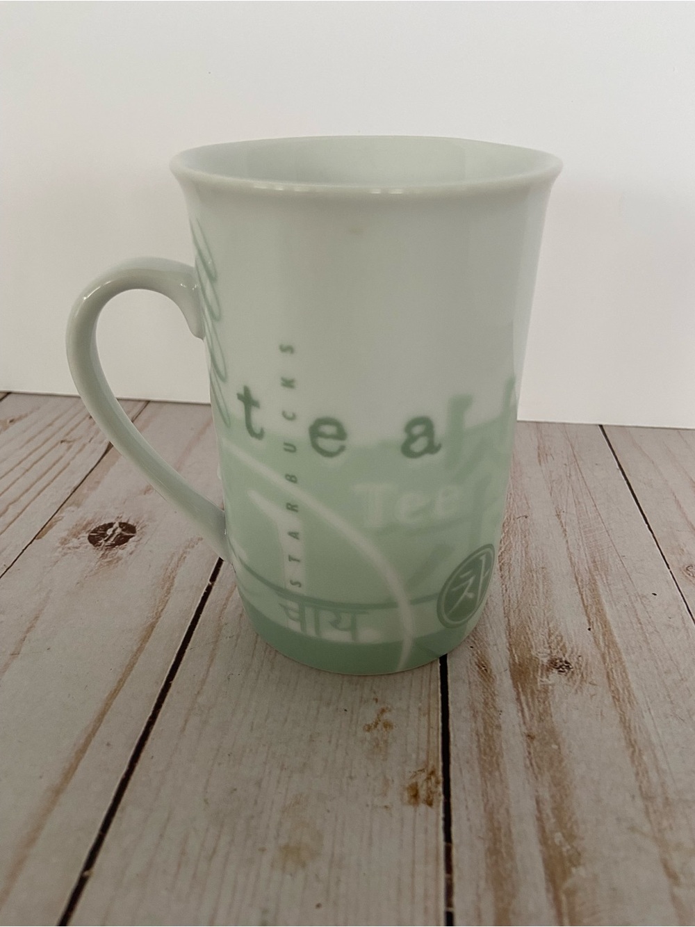 Starbucks Light Green Ceramic Coffee Mug with Handle